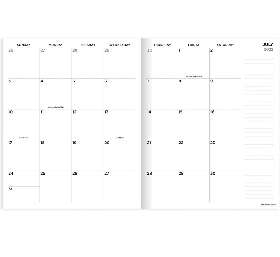Tf publishing planning 2023 mod flowers calendar monthly agender book