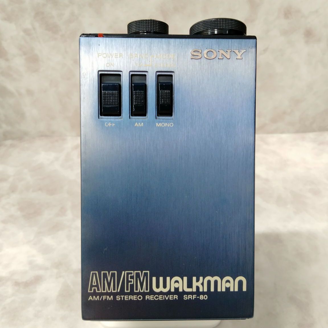 Sony Stereo Radio Walkman SRF-80 with FM/AM 2-band tuner Sony Stereo Radio Walkman SRF-80 with FM/AM 2-band tuner