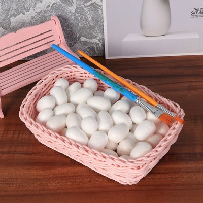 Polystyrene Eggs DIY Crafts Craft Egg 6 Eggs Kids Drawing Eggs