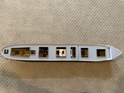 Deans Marine SS Hudon Sound - partially built and with parts included