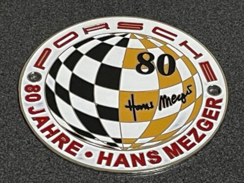 Porsche Hans Mezger 80Th Anniversary Vintage Grill Badge Car - Picture 2 of 5