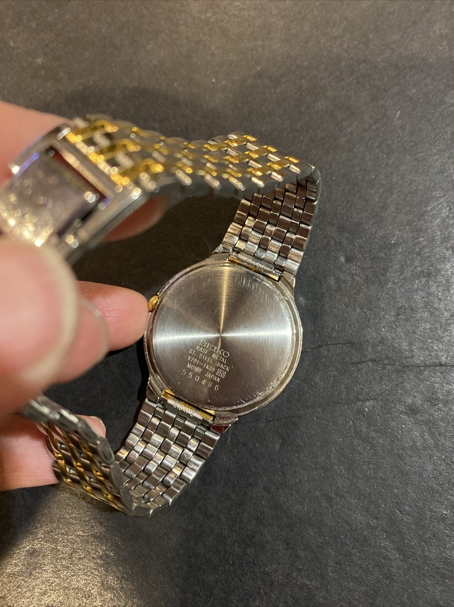 Vintage Seiko V701 Quartz Mens Watch | eBay