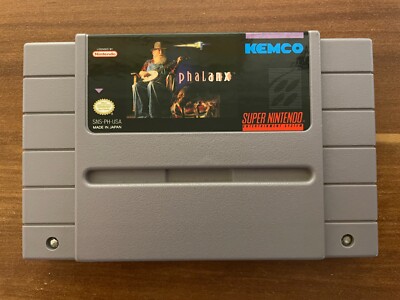 Phalanx, SNES, Super Nintendo, NTSC USA