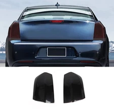Rear Tail Light Covers Trim for Chrysler 300 2011-14 Smoked Exterior Accessories