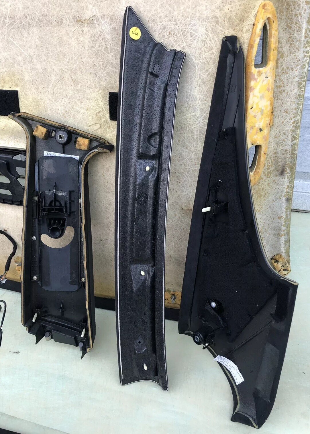 M139 MASERATI 03-08 QUATTROPORTE SUEDE HEADLINER A B C PILLAR SUN VISOR