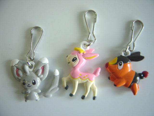 ♯Hqc11AZポケモンファスナーマスコットBW全6種