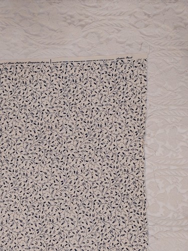 Casa N Home Tessuti e Tendaggi Tenda Tessuto 45x40 Blu Vite Floreale 1981 - Foto 4 di 6
