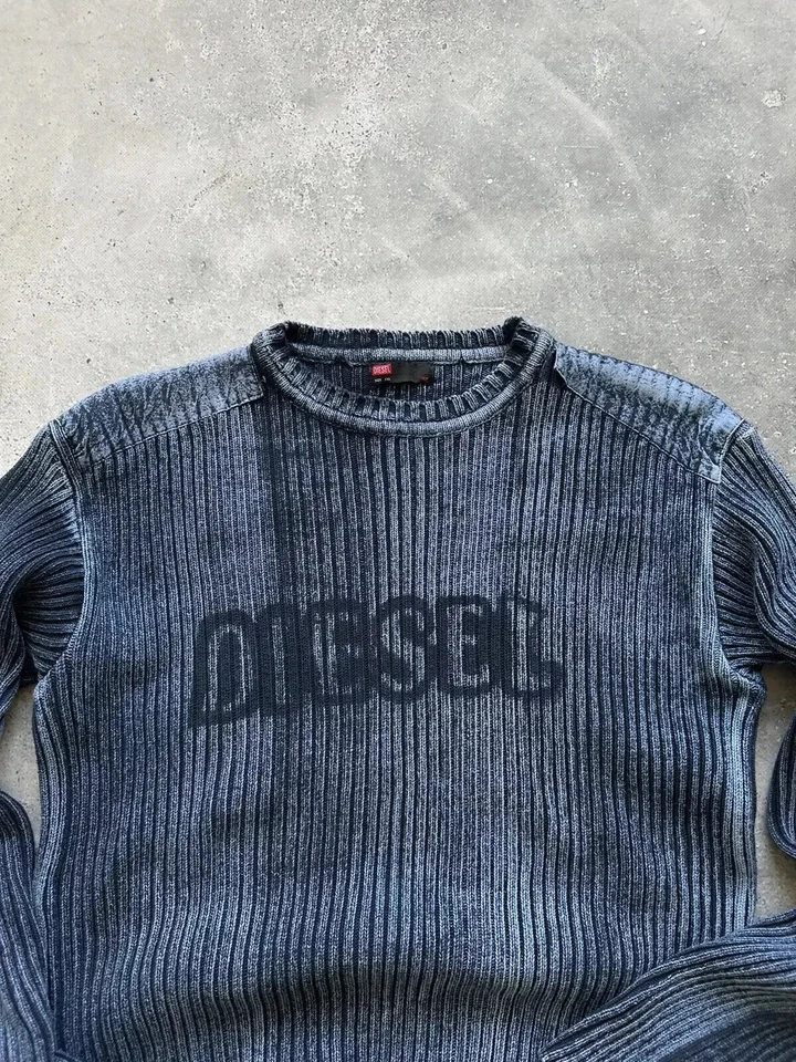 SUDADERA SUDADERA VINTAGE DIESEL TYE DYE PUNTO HOMBRE TALLA L Foto 3 de 4