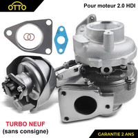 Turbocompresseur Turbo Idem GT1749V FüR 2.0 Hdi DW10BTED 9658673480 9682778680
