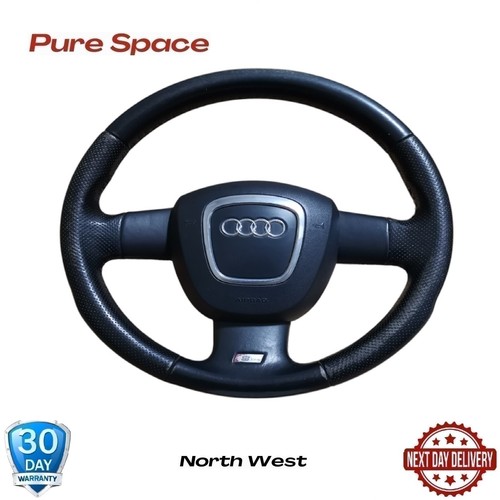 Audi A3 8P S-Line Lenkrad 3 Speichen komplett .1.