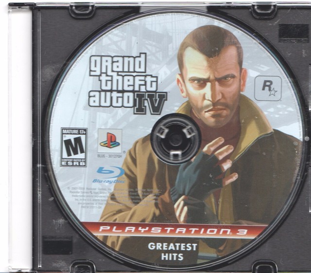 Video Game Playstation 3 GRAND THEFT AUTO IV Disc Only Rockstar eBay