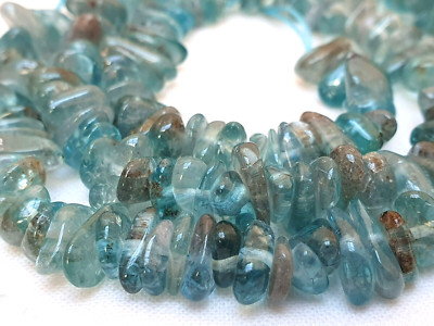 1  Strang Apatit Chips Splitter Edelstein Perlen Schmuck Beads