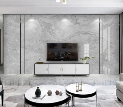 3D Grey Texture ZHUA7484 Wallpaper Wall Murals Removable Self-adhesive Amy