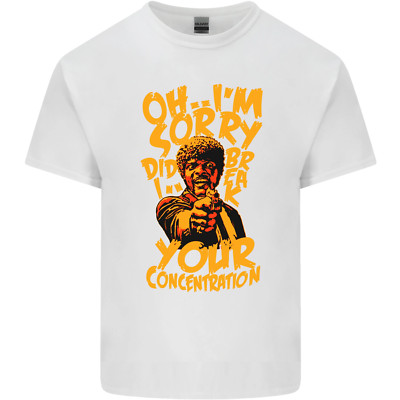 Did I Break Your Concentration Film Zitat Herren Baumwolle T-Shirt Tee Oberteil