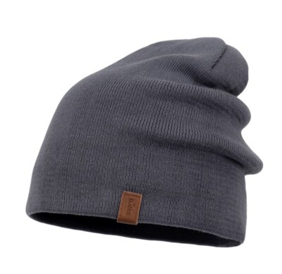 Hochwertige Baumwoll- Umschlagmütze/Long-Beanie von Balke -Unisex- Farbauswahl