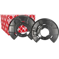 2X Febi Spritzblech Bremsscheibe Hinten FüR BMW E81-E88 E90-E93 F30-F36