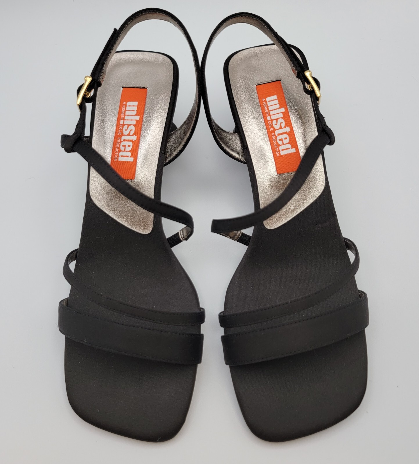 Square Toe Sandals Shoes VTG Y2K 