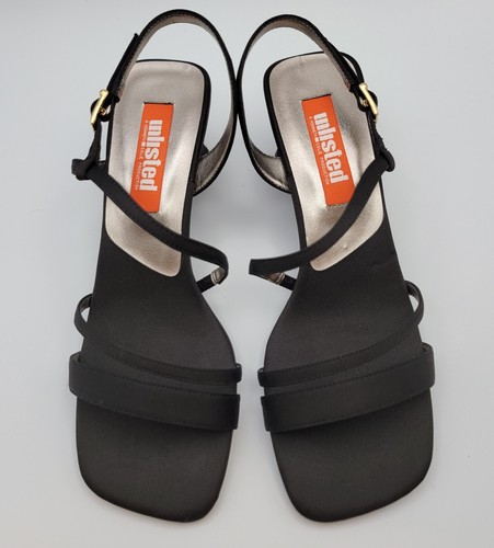 Square Toe Sandals Shoes VTG Y2K 