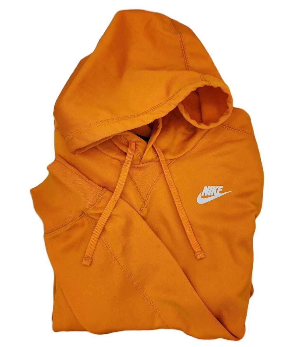 mens nike orange hoodie