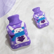 350ml Carino Cartoon Calda Borsa Bottiglia con Panno Cover Inverno Scalda Mani