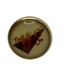 McDonald’s The Heat Is On Employee Crew Restaurant Enamel Lapel Hat Pin