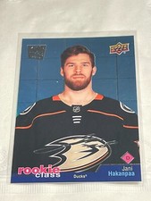 2020-21 UPPER DECK ROOKIE CLASS SE JANI HAKANPAA RC ANAHEIM DUCKS #RC-3