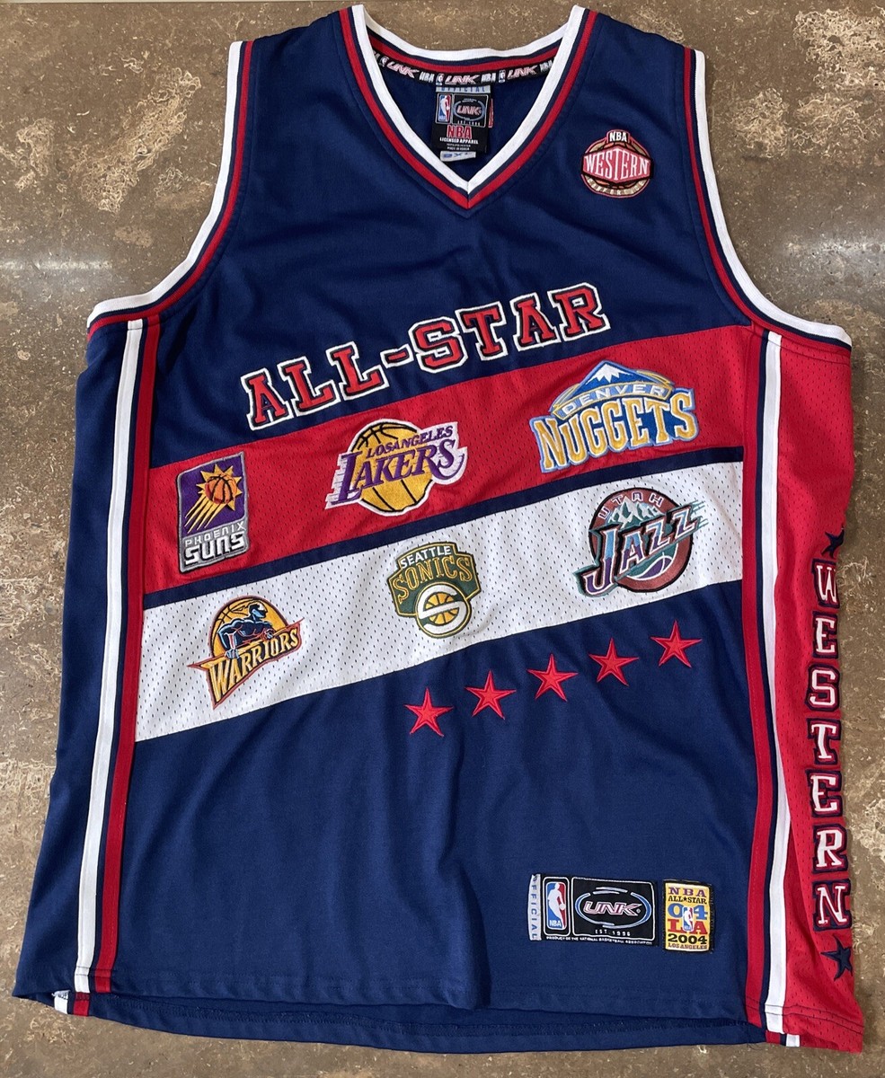 NBA All-Star Game Western Conference 2004 RARE Jersey All Teams