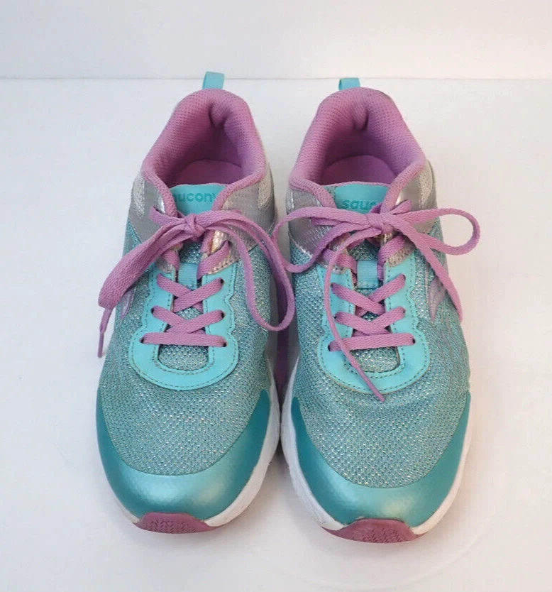 Purple and turquoise shoes hotsell