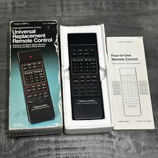 Radio Shack Realistic Four-in-One Universal Replacement Remote Control 15-1904B