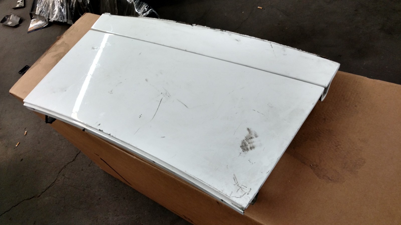 LAMBORGHINI MURCIELAGO LP640 REAR DECK LID HOOD COVER ASSEMBLY OEM  410827015