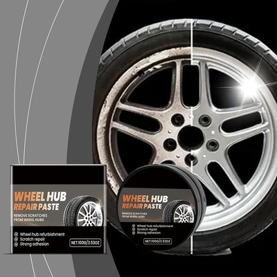 Car Wheel Hub Repair Kit Scratch Removal and Polish Paste Restore GX R9A6 U U3A4