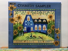 Lang Companies Country Sampler Cheryl Bartley Signed 2018 Wall Calendar NEW