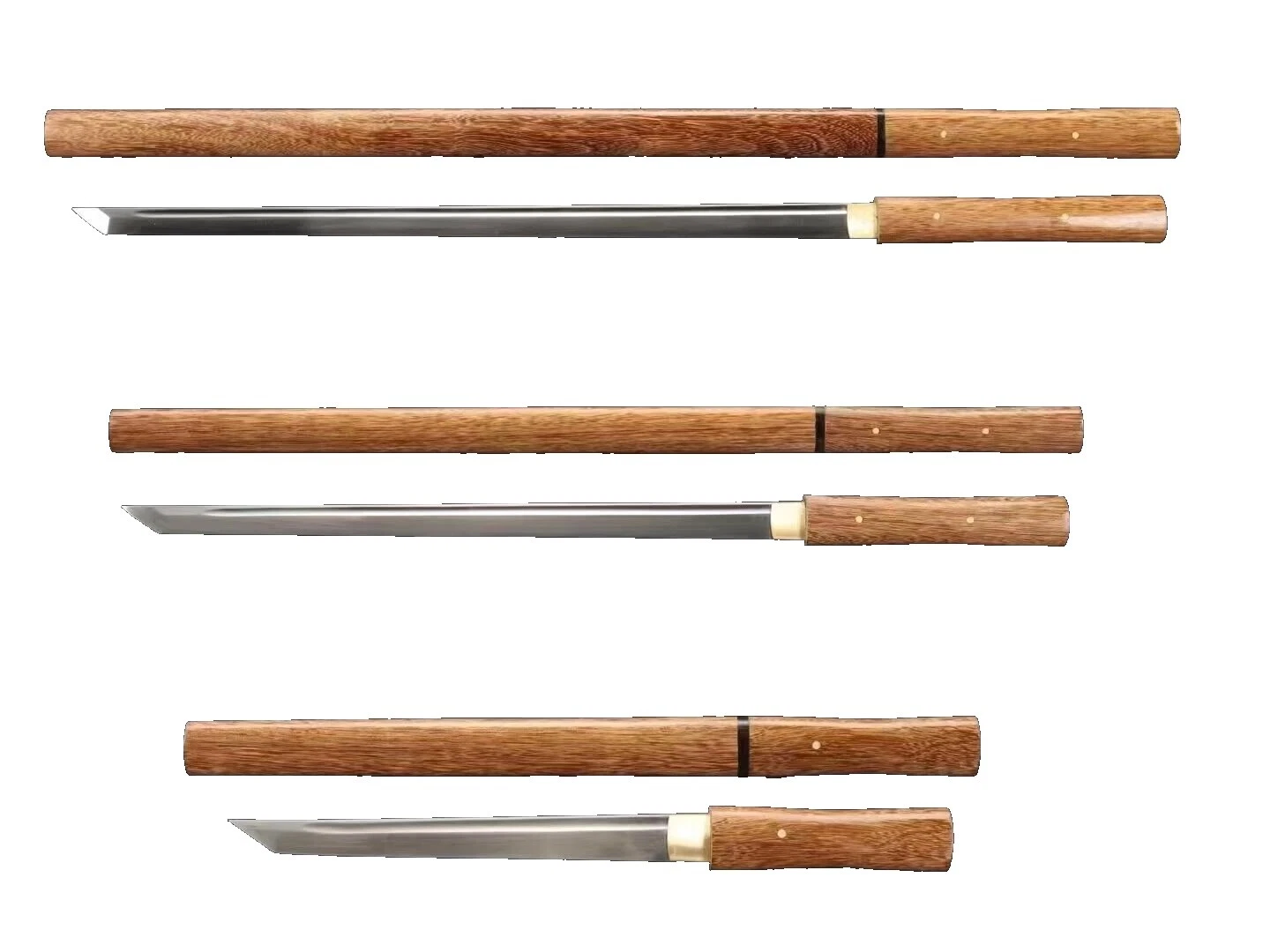 Ninja Collectible Japanese Swords & Sabers Wood Handle