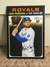 2020 Topps Heritage Ryan McBroom#596 RC High# Royals JamiesJocks⚾️⚾️!!