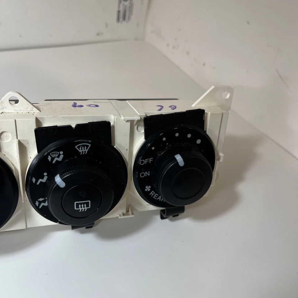 Honda Odyssey 2009 aire acondicionado calefacción temperatura control climático interruptor OEM Foto 3 de 4