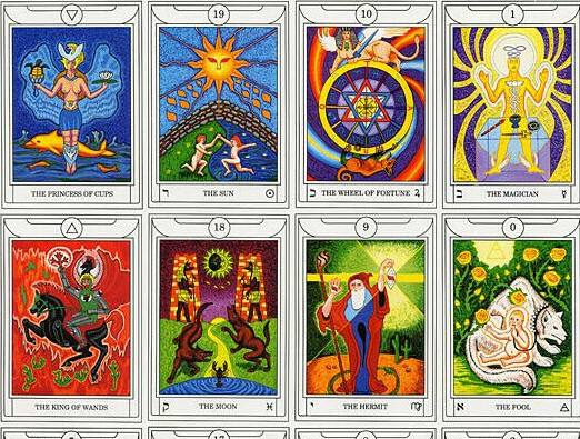 GOLDEN DAWN MAGICAL TAROT CARDS CHIC CICERO | eBay