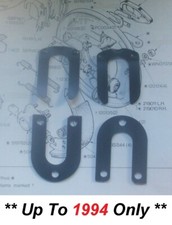 (x4) RELIANT Robin Regal Rialto WHEEL CYLINDER FITTING HORSESHOE CLIPS ( -94)