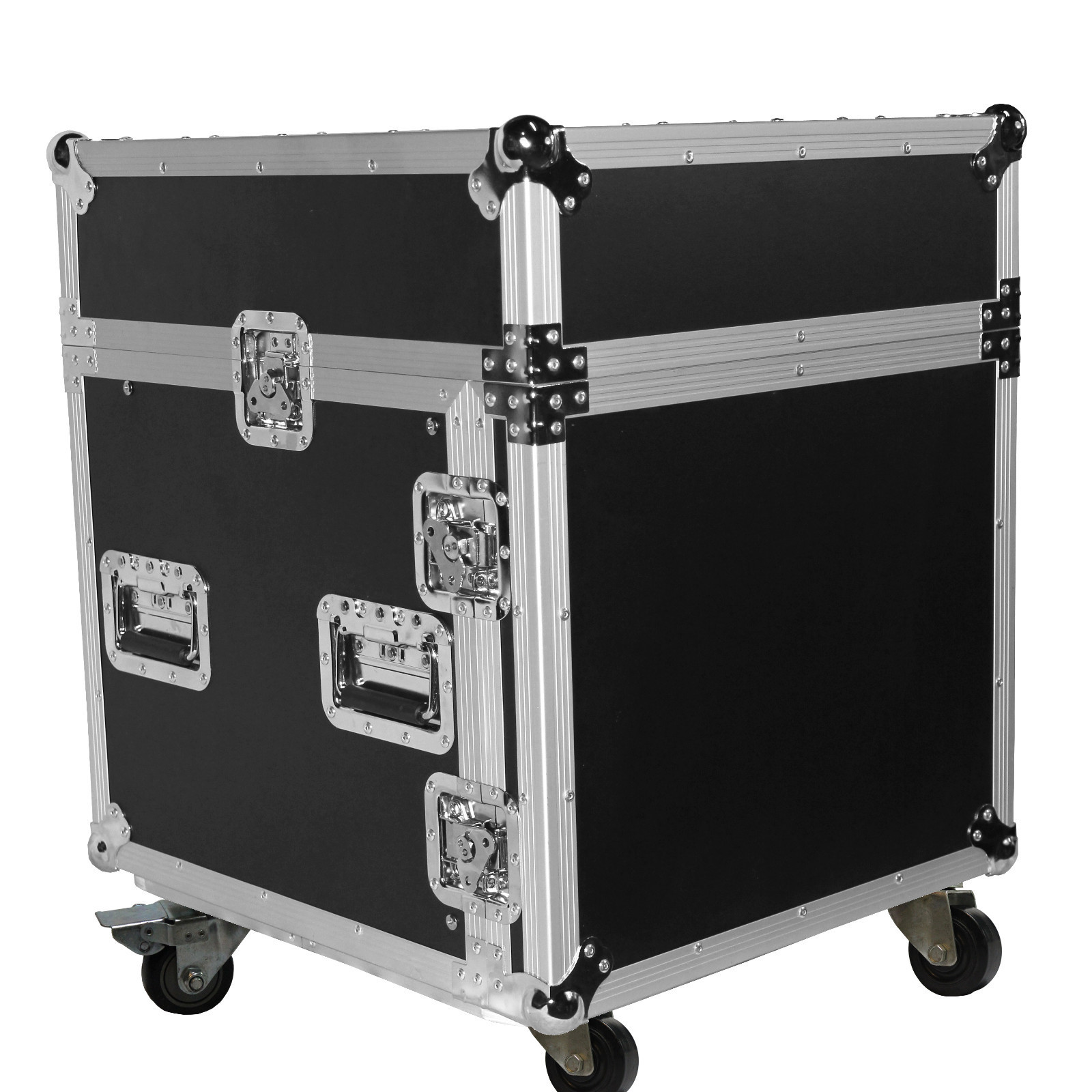 ProX T-10MRLT 10U Стойка x 10U Верхний микшерный пульт DJ Combo Flight Case с полкой для ноутбука