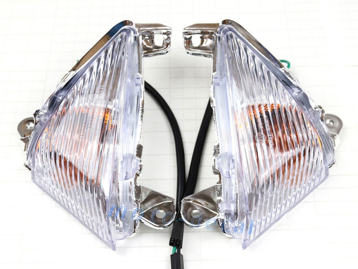 Front Indicator Turn Signals Light Bulbs For 2007-2016 Ninja ZX6R