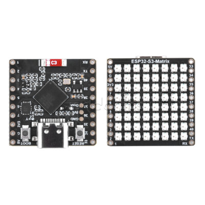 Type-C ESP32-S3-Matrix WIFI Bluetooth Development Board With 8×8 RGB LED Matrix