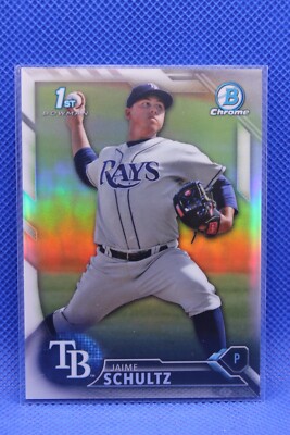 2016 Bowman Chrome Prospects Refractor /499 Jaime Schultz #BCP193 RC 1st