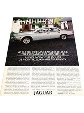 1982 Jaguar XJ6 XJ - Original Vintage Advertisement Print Car Ad J427