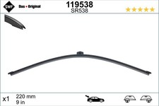 Wischblatt Scheibenwischer DAS ORIGINAL REAR SWF 119538 für RENAULT MEGANE TECH