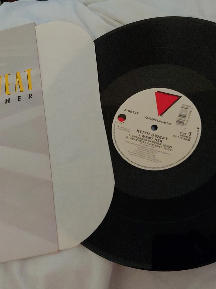 Keith Sweat I Want Her X 4 Mixes 12" Original 066788 Dj R&b Vocals Hit - Image 2 of 4