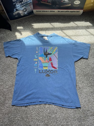 Vintage 90’s Luxor Pyramid Creations Las Vegas T-shirt Sz XL Single Stitch USA
