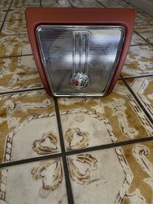 1959 1960 Chevy Impala Coupe Convertible Rear Seat Speaker Grill New Chrome