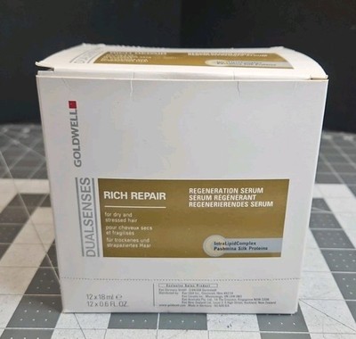 GOLDWELL Dualsenses Rich Repair Regeneration Serum 12 x 18 ml Vials 