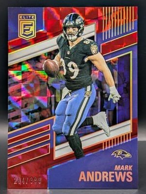 2022 Donruss Elite #14 Mark Andrews Red /399 - Baltimore Ravens