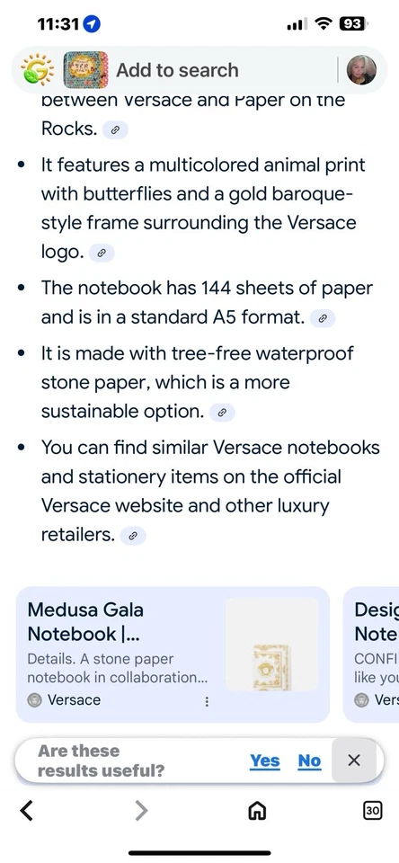 Versace Journal - Image 2 of 2