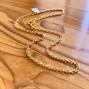 Authentic Gorjana 8K Gold Plated $98 Asher Chain Necklace - 0120NE